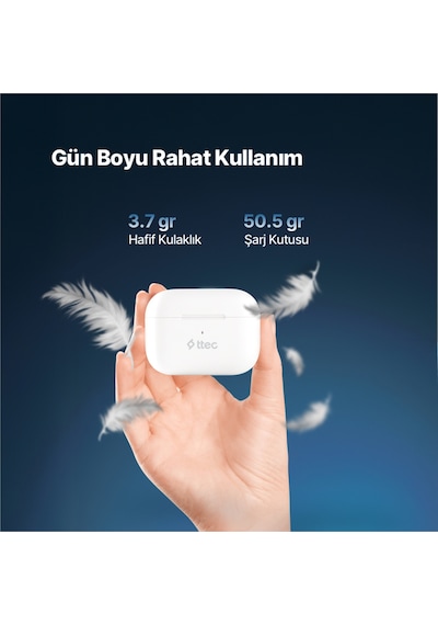 Ttec AirBeat 2KM155  Pro Lite ANC Gerçek Kablosuz TWS Bluetooth Kulaklık