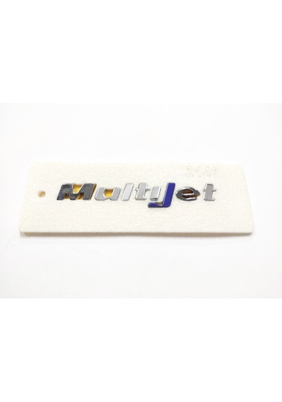 Fiat Multijet Mavi Arma Bagaj Yazısı Yapıştırma 12cmx1.5cm 2148