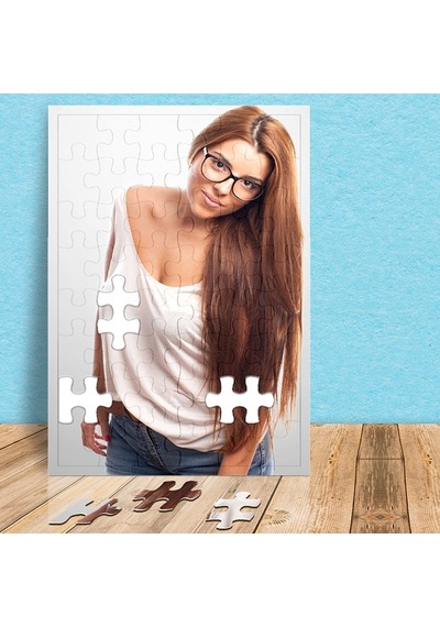 Kişiye Özel 48 Parça Mdf Puzzle