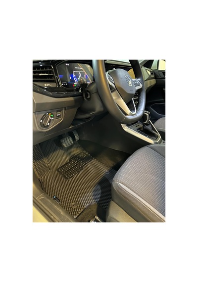 Volkswagen Taigo Premium Eva Akıllı Oto Paspas-metal Topukluk Siyah
