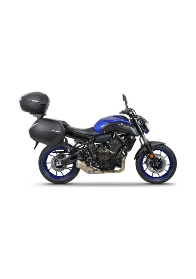 Motosiklet Kurye Arka Top Case Çanta Beyaz Reflektörlü Kilitli Shad Motor Çantası Bagaj Hacim 47 Lt Çok Renkli