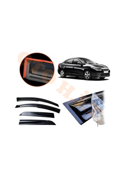 Renault Fluence Makyajsız Cam Rüzgarlığı Parlak Siyah Tam Uyumlu