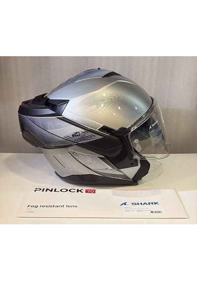 Kask Shark Oxo Speed-tech Çene Açılır Gümüş Siyah/gümüş