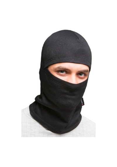Thermoform Heavy Kar Maskesi Balaklava Siyah