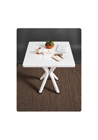 Kalınlaştırmalı Mutfak Cafe Balkon Bahçe Restoran Yemek Masası 70x70 Beyaz Beyaz Kare Beyaz - Beyaz Beyaz - Beyaz Kalınlaştırmalı Mutfak Cafe Balkon Bahçe Restoran Yemek Masası 70x70 Beyaz Beyaz Kare Beyaz - Beyaz Beyaz - Beyaz
