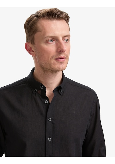 Pierre Cardin Erkek Siyah Gömlek Desenli 50320941-vr046