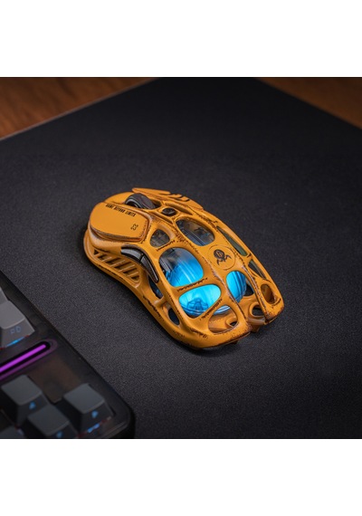 Gravastar Mercury M1 Pro 26.000 Dpı Optik Gaming Mouse, Kablosuz, Battle-worn Yellow