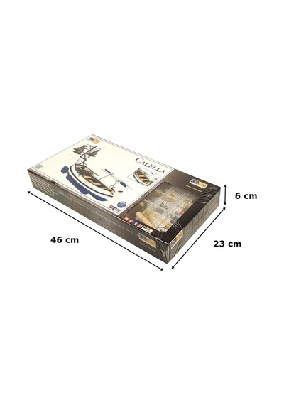1/15 Calella Balıkçı Sandalı Ahşap Maketi, Occre 52002