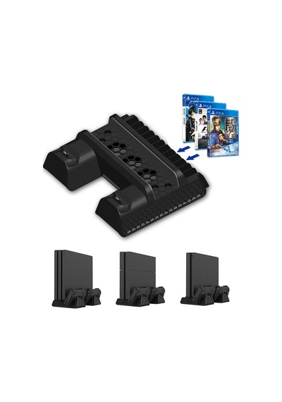 Sony Playstation PS4/PS4 Slim/PS4 Pro Soğutucu Şarj İstasyonu