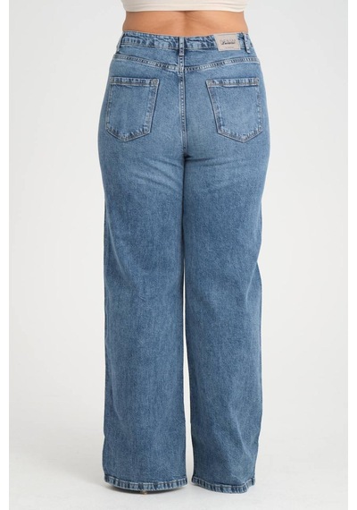 Lacarino 7652 Nita Kadın Jean Pantolon Blue