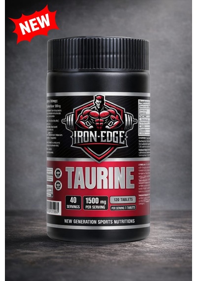 Iron Edge Taurine 500 Mg 120 Tablet Per Servıngs 1500 Mg 40 Servis