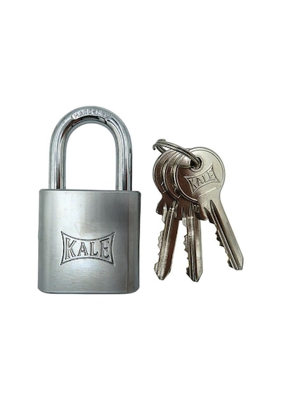 Kale Kd001/10-640 Prinç Asma Kilit 40 Mm Nikel Kaplamalı