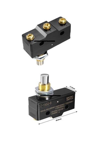 Lmz15-gq-b Kalın Uzun Pimli Limit Switch