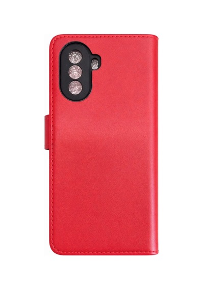 Huawei Nova Y70 Trend S Plus Kapaklı Kılıf - Kırmızı Diğer