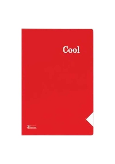 Keskin A4 96 Yp.düz Pp Kp.spiralli Cool Defter Çok Renkli