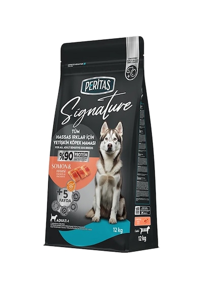 Peritas Signature Somonlu Yetişkin Köpek Maması 12 KG