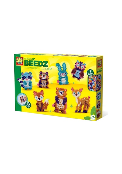 Ses Creative Green Beedz - Eko Ütü Boncukları - Orman Hayvanları