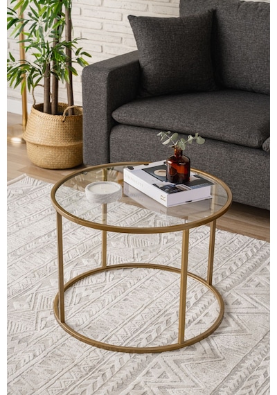 Gold Berlin Orta Sehpa 60cm
