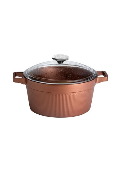 Granit Master 7 Prçgold Rose Set Tencere20+24/k.yarık26/tava26 Çok Renkli