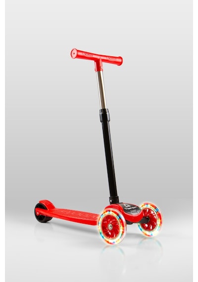 T212-K Katlanabilir Led Işıklı Scooter / 4 Kademe Ayarlanabilir Yükseklik Ayarı (55-70cm)/ Arka Fren