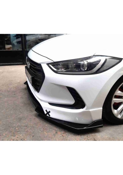 Hyundai Elantra Ön Tampon Eki Bodykit Karlık 3 Parça Lip