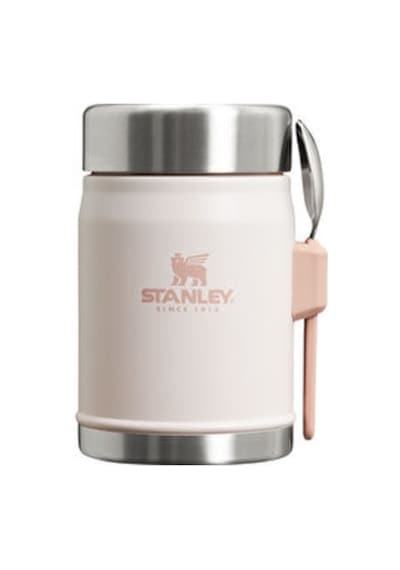 The Legendary Yemek Termosu + Kaşık 0.4l / 14oz Rose Quartz 2 Adet Çok Renkli