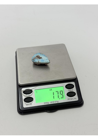 Doğal İran Nişabur Firuze Turkuaz Taşı 17,9 Karat - 3,55 Gram T211