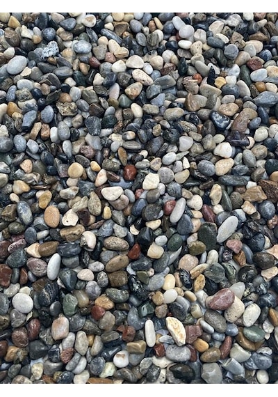 Ahs Doğal Dalaman Dere Çakılı Taşı 10 Kg 1-1,5cm Dere Çakıl Bahçe Peyzaj Saksı Teraryum Akvaryum Taş