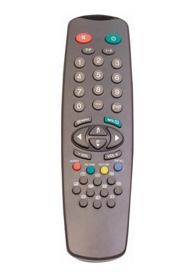 Vestel 1940 İnfo Tuşlu Siyah Tv Kumandası