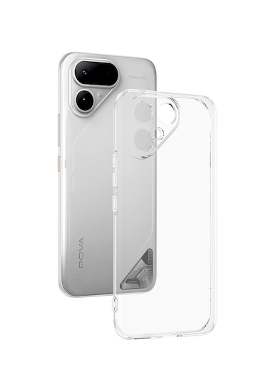Teleplus Tecno Pova Curve 2 5g Kılıf Kamera Korumalı Tpu Silikon Şeffaf