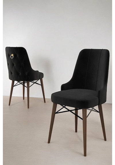 Zümra Serisi, Meşe Desen 80x132 Açılabilir Mdf Mutfak Masası Takımı 4 Adet Sandalye Siyah Zümra Serisi, Meşe Desen 80x132 Açılabilir Mdf Mutfak Masası Takımı 4 Adet Sandalye Siyah