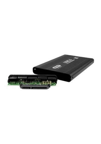 AoGo USB 2.0 Sata 2.5 Harddisk Kutusu + Kılıf Metal Harici Disk Kutusu