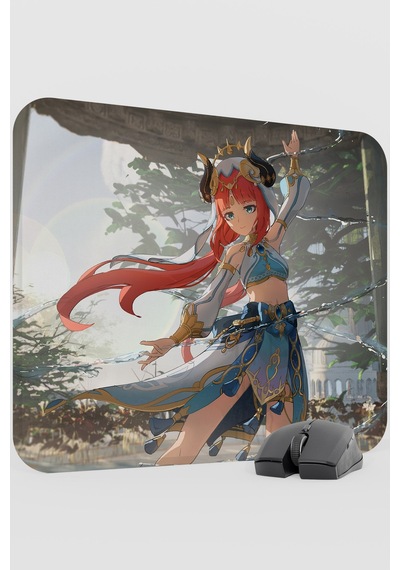 Nilou Genshin Impact Anime Gacha V5 - 48x40 Xl Gaming Mouse Pad Fare Altlığı