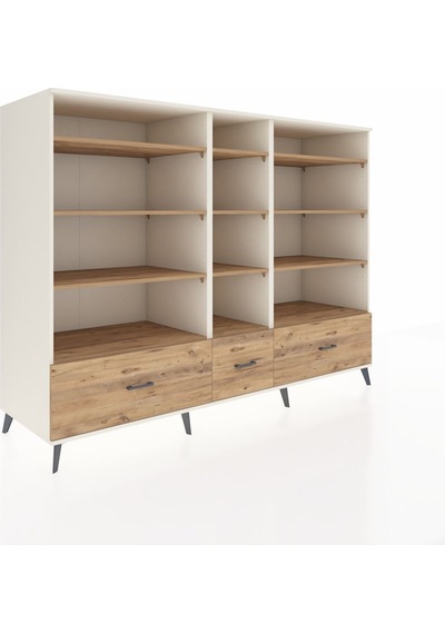 Kronos Dolap 12 Raflı 3 Çekmeceli 220x59x163 Aytaşı-çam Aytaşı-çam Kronos Dolap 12 Raflı 3 Çekmeceli 220x59x163 Aytaşı-çam Aytaşı-çam