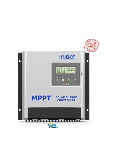 Havanesis Solar-45amps-200/45 Hv Mppt 84v / 96v / 120v 45a Şarj Kontrol Cihazı Hvs145amps