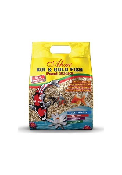 Ahm Pond Natural Sticks Koi Ve Japon Balığı Yemi 1Kg