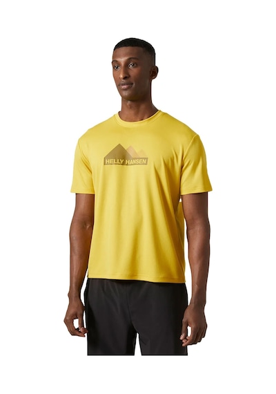 Helly Hansen Tech Graphic Erkek Tişört Hha.63088 348 Sarı