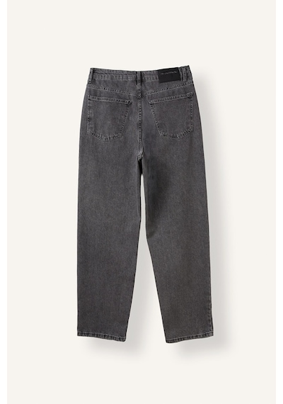 Defacto Baggy Fit Geniş Paça Cepli Yıkamalı Jean Pantolon B3925ax26aunm55 Gri-nm55