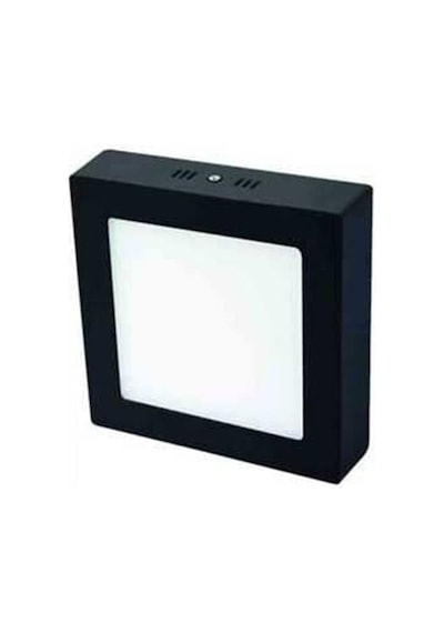Cata Ct-5236 6400k Beyaz 18w Siyah Kasa Sıva Üstü Kare 21x21 Led Panel Siyah