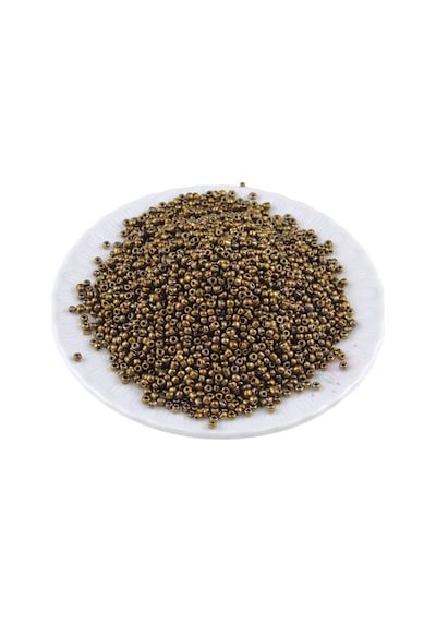 3 Mm Kaplama Açık Bakır 08 Kum Boncuk 100 Gr 6000 Adet