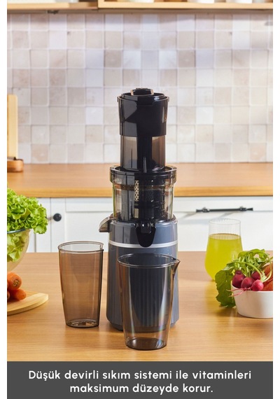 Karaca Fresh Press Slow Juicer Yavaş Sıkım Katı Meyve Sıkacağı