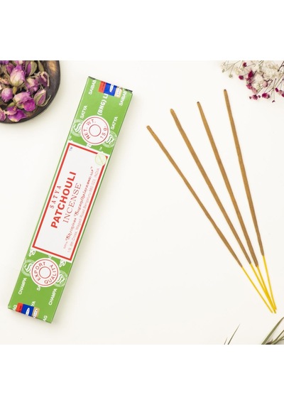Satya Paçuli Aromalı Masala Çubuk Tütsü