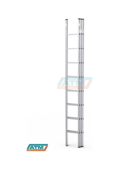 3*3=9 MT 80X25 ÜÇ PARÇALI SÜRGÜLÜ MERDİVEN 3*3=9 MT 80X25 ÜÇ PARÇALI SÜRGÜLÜ MERDİVEN