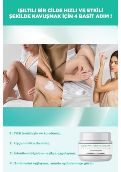 Tr Cilt Beyazlatıcı Krem, Leke Ve Renk Tonu Eşitsizliği Karşıtı, Alpha Arbutin Ve Vitamin C 100 Ml