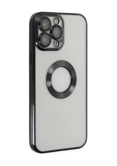 Newface - 683 - İphone 14 Pro Kılıf Slot Silikon - Csmo-tex - - Siyah