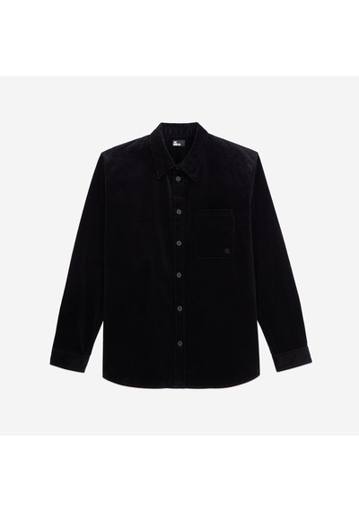 The Kooples Erkek Straıght Fıt Baskılı Siyah Gömlek
