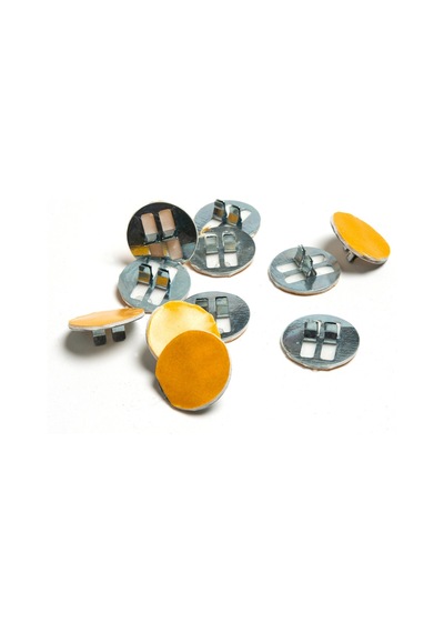 Rufus Concept Yuvarlak Fitil Sehpası Yapışkanlı - H: 8mm Ø: 23mm 50 Adet