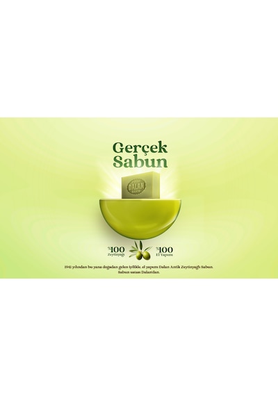Dalan Antik Zeytin Yağlı Lavanta Sabunu El Yapımı 900 Gr X 4 Pake