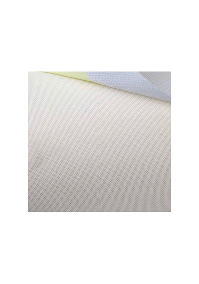 Yapışkanlı Çanta Besleme Telası, Çanta Astarı Kumaşı, Yapışkanlı Besleme 80x100 Beyaz Beyaz