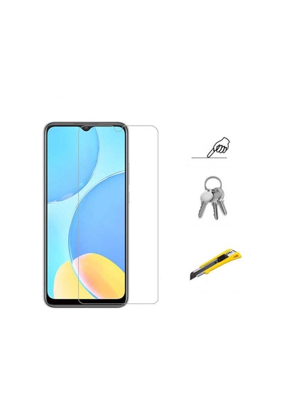 Galaxy Uyumlu A03s Zore Maxi Glass Temperli Cam Ekran Koruyucu